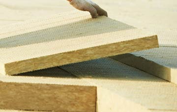 measuring Lower Hacheston tapered insulation